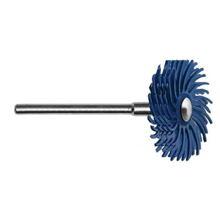 Abrasive Wheel for Cleaning & Polishing, Radial Bristle Wheel with Grit 120