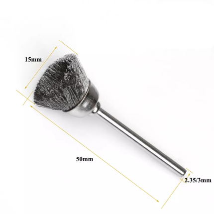 Stainless Steel Wire Cup Shape brush Dremel Rotary Tool